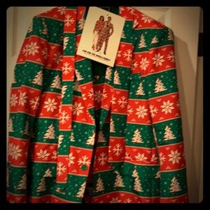 Holiday men’s suit. Size L. Jacket, pants and tie.